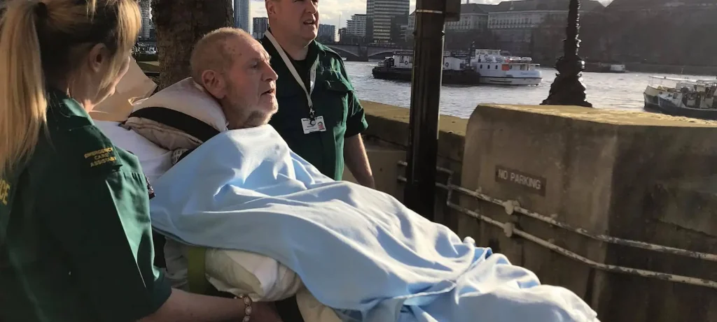 A previous complex care client from Maidstone, recieving home care Services Kent, who transitioned to palliative care following his diagnosis of muscular dystrophy (MD).